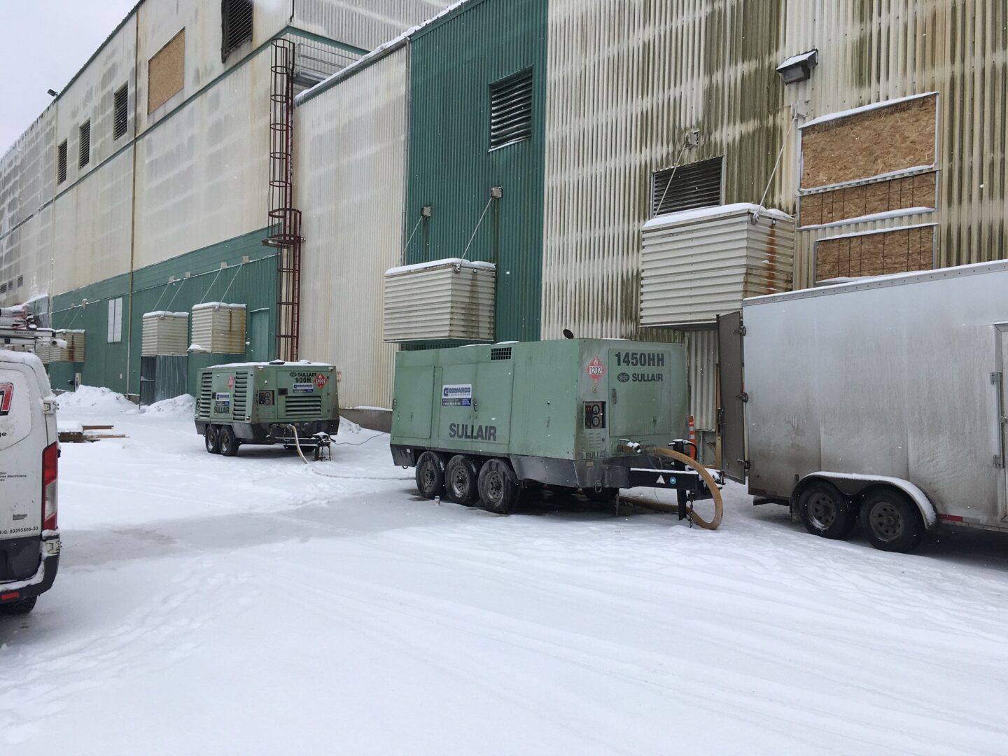 Air compressor portable Sullair